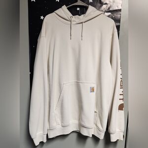 Carhartt Men's Off-White Hoodie